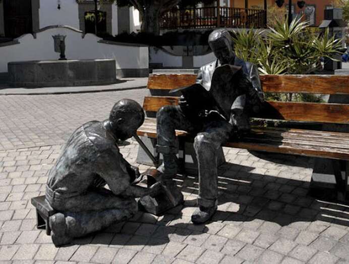 Rincón escultórico de Los Llanos de Telde/TA.